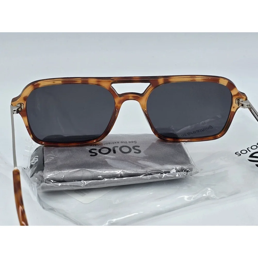 Sojos SJ2186 C4 SY Tortoise Shell Sunglasses 55[]20 150 -‎ Very Good Frame